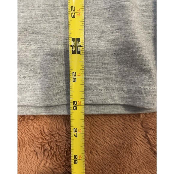 Chubbies Men's T-Shirt Small Gray Short Sleeve Cotton Polyester Checkered Pocket - Picture 4 of 6